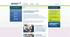Desktop Screenshot of intakt24.net